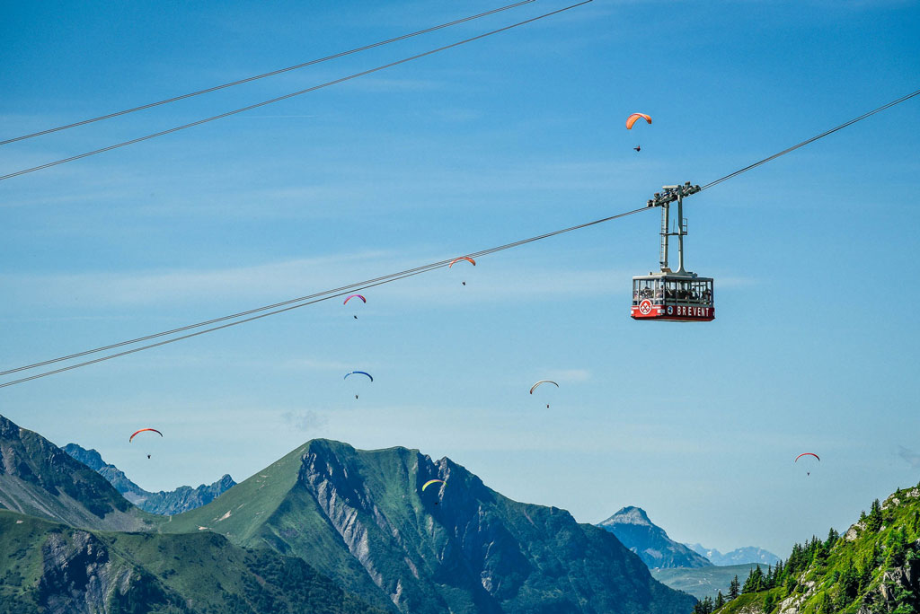 Paraglyding in Chamonix - Majestic