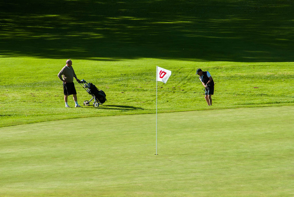 Not your usual golf course
